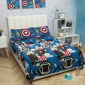 Sábana Infantil Avengers